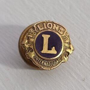 Lions Club International Antique Member Lapel Pin